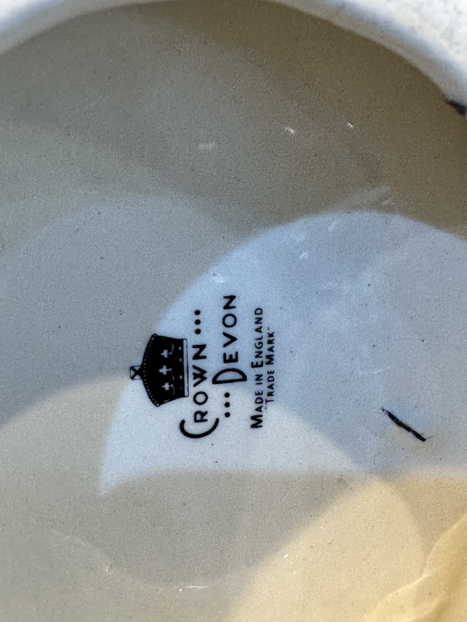 LOVELY ANTIQUE STAFFORDSHIRE WASHING BOWL & JUG, EXC. COND.